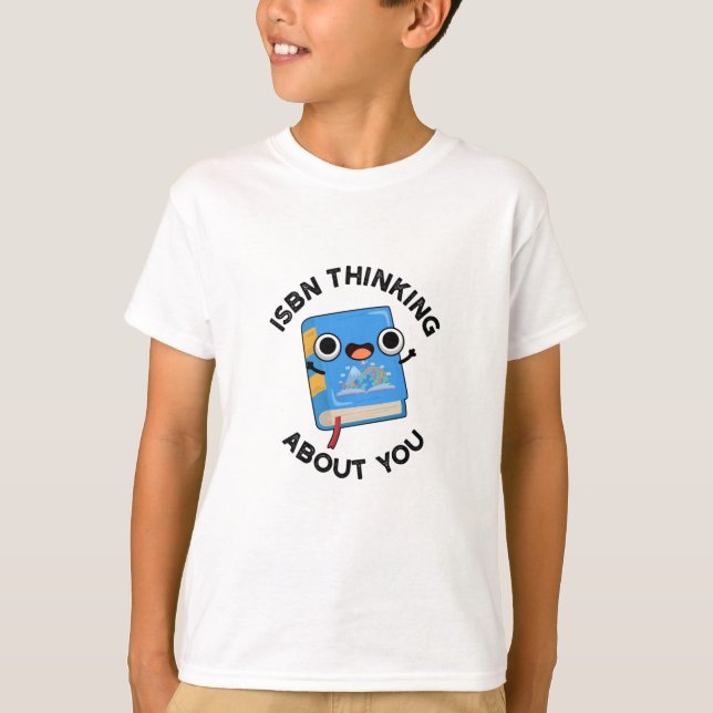 ISBN tänker på dig, Bok Pun. T Shirt (Framsida)