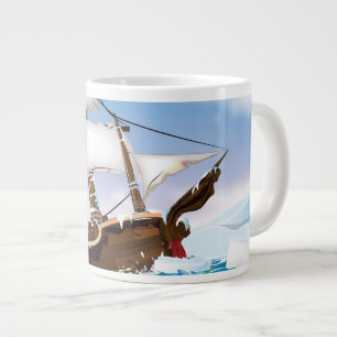 Isbrytande fartyg jumbo mugg