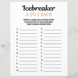 Isbrytarens A till Z Race Game