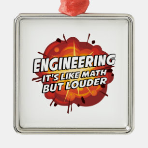 Iscensätta - den är lik Math men mer hög Julgransprydnad Metall