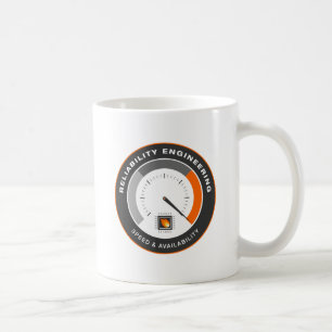 Iscensätta för pålitlighet kaffemugg