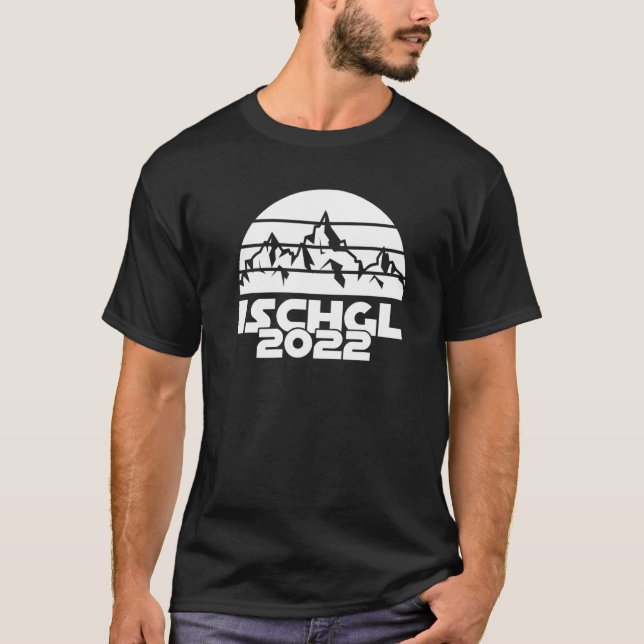Ischgl 2022 Ski-semester T Shirt (Framsida)