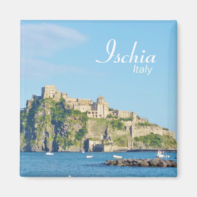 Ischia, Castello Aragonese - Magnet (Framsidan)