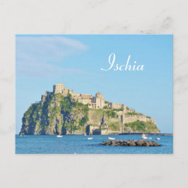 Ischia, Castello Aragonese - vykort
