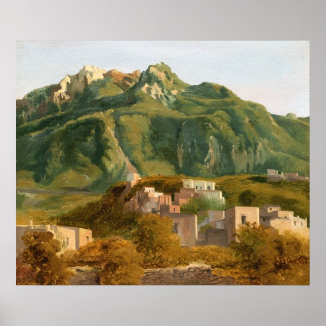 Ischia - de la Gourdaine Fine Art Poster (Framsidan)