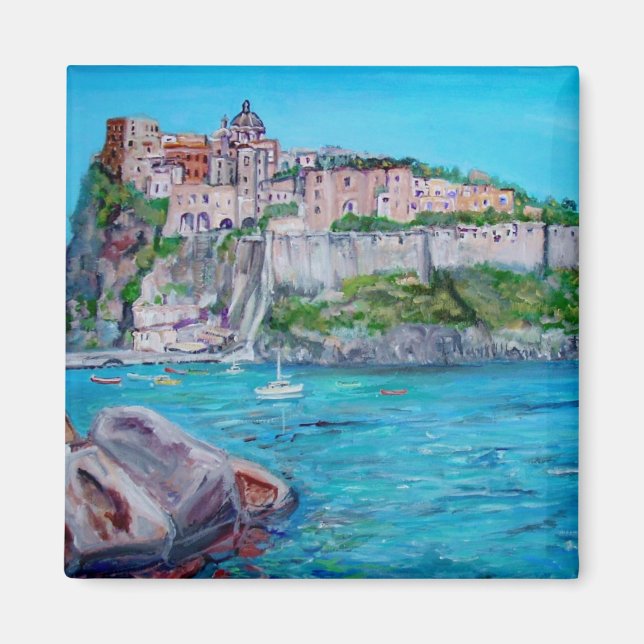 Ischia, Italien - Magnet (Framsidan)