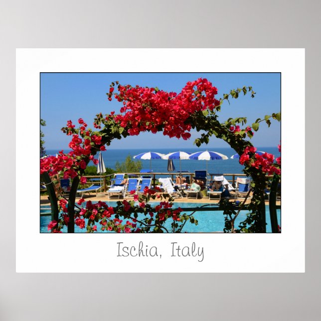 Ischia, Italien stor Poster (Framsidan)