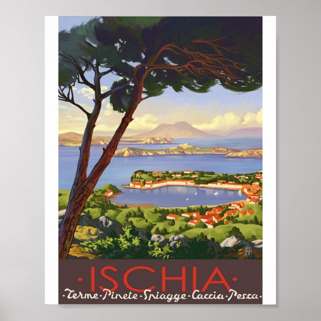 ISCHIA POSTER (Framsidan)