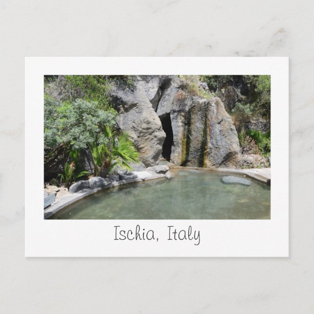Ischia, vykort för Italien (Framsida)