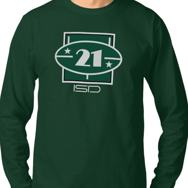 ISD 21 Unisex Långärmad siffer T-shirt (Skapare uppladdad)