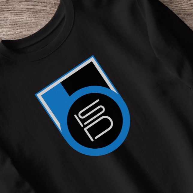 ISD Black Blue White Streetwear Urban  Lång Ärmad Tröja (Skapare uppladdad)