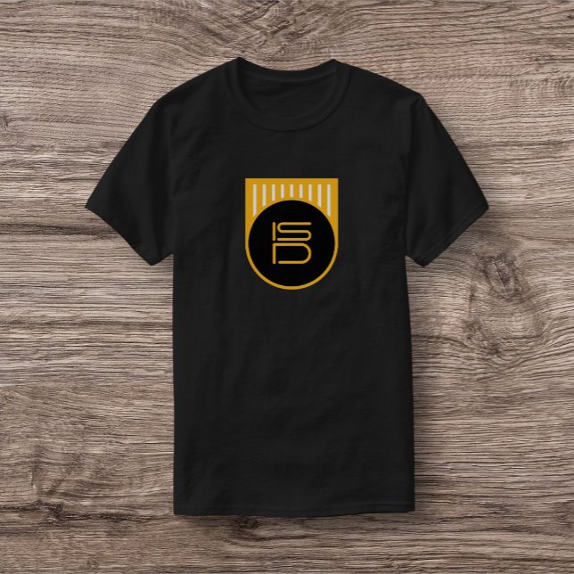 ISD Black & Guld Circle Symbol T-Shirt (Skapare uppladdad)