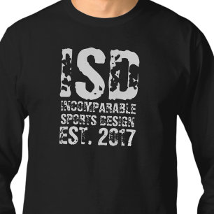 ISD Est 2017 Basic Långärmad T-Shirt