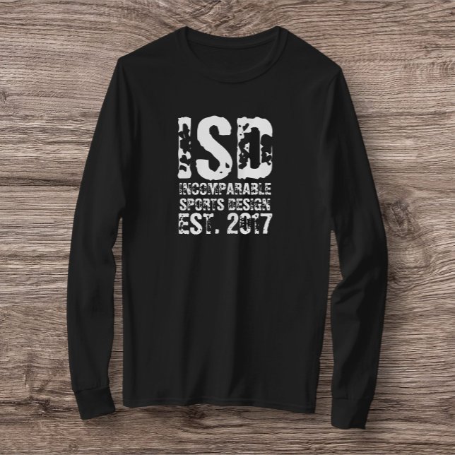 ISD Est 2017 Basic Långärmad T-Shirt (Skapare uppladdad)