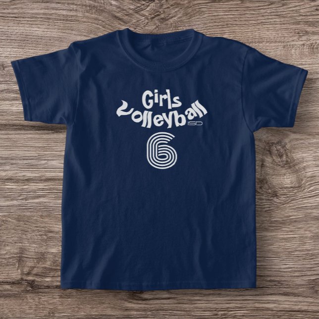 ISD Girls Volleyball Basic T-Shirt (Skapare uppladdad)
