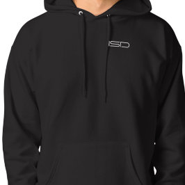 ISD Herr Front Ficka Tröja Hoodie
