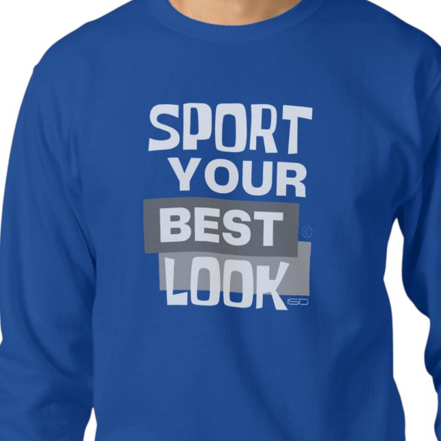 ISD Herr Sport Crewneck Tröja  Lång Ärmad Tröja (Skapare uppladdad)