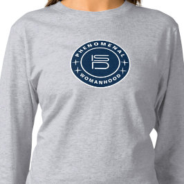 ISD Kvinnors Fenomenala Kvinnlighet Långärmad  T Shirt