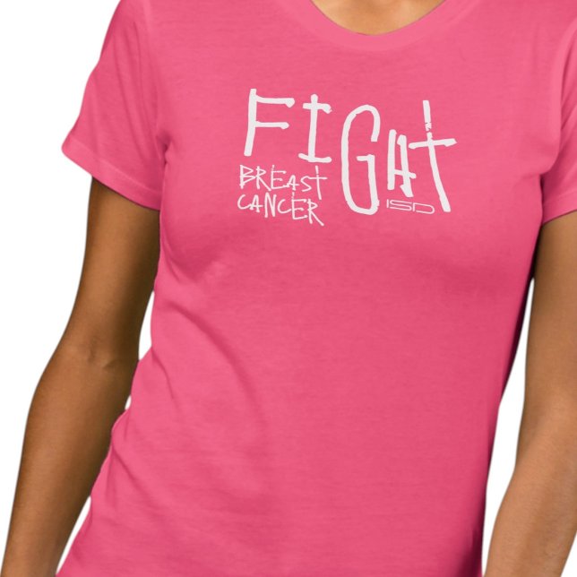 ISD Kvinnors Kampanj Bröstcancer T-Shirt (Skapare uppladdad)