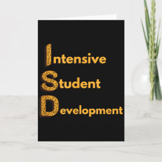 Isd Leopard Print Intermediate School District Sta Kort