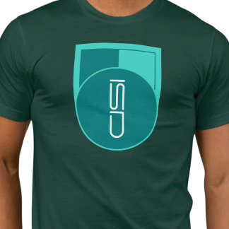 ISD-logotyp turkos teal Streetwear T-Shirt