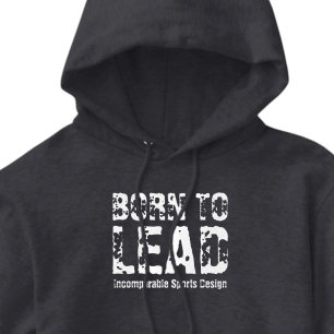 ISD Mäns Born to Lead Tröja Hoodie