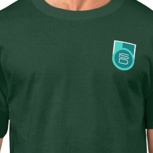 ISD Turquoise Urban Streetwear Retro Logotyrd T-Sh T Shirt