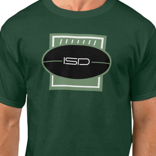 ISD Unisex Endzone Fotboll T-Shirt (Skapare uppladdad)