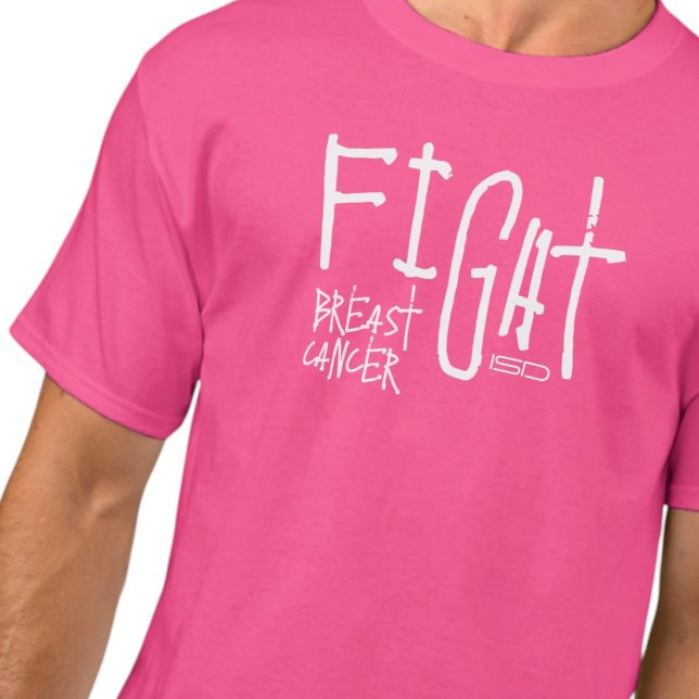 ISD Unisex Kampanj T-Shirt Mot Bröstcancer (Skapare uppladdad)