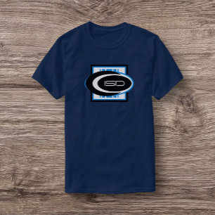 ISD Unisex Logotyp Swoosh T-Shirt