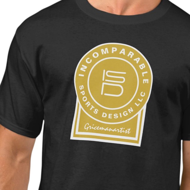 ISD Unisex Metallisk Guld T-Shirt (Skapare uppladdad)