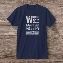ISD vi hälsar med vår fallna grundläggande T-Shirt