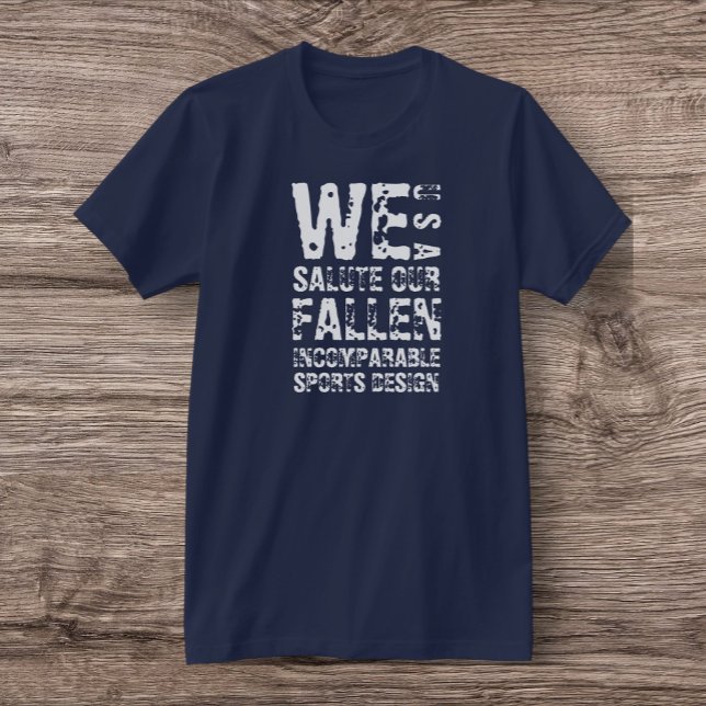 ISD vi hälsar med vår fallna grundläggande T-Shirt (Skapare uppladdad)