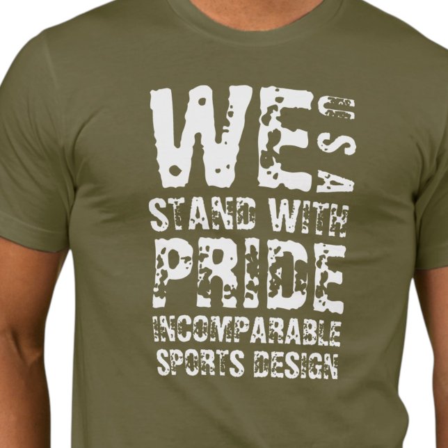 ISD We Stand With Pride Basic T-Shirt (Skapare uppladdad)