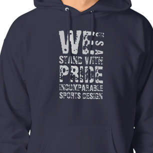 ISD We Stand With Pride USA Tröja Hoodie