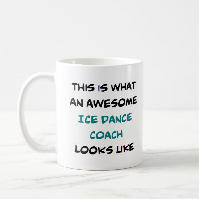 isdansbuss, fantastisk kaffemugg (Vänster)