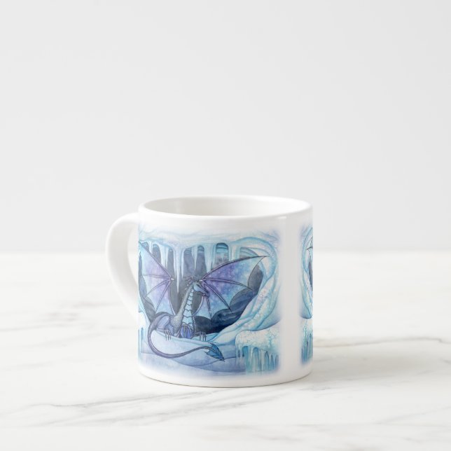 Isdrake Espressokopp (Framsida vänster)