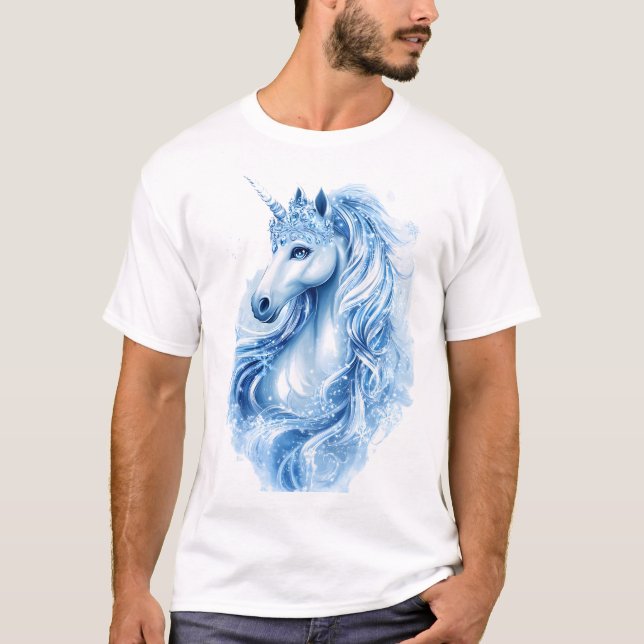 Isdrottning Enhörning (1) T Shirt (Framsida)