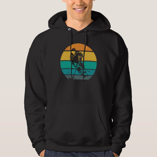 Isdykning| Player Gift Idea Retro Hoodie (Framsida)