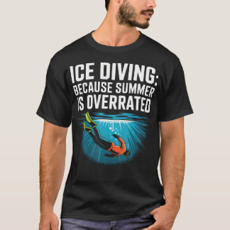Isdykningsälskare Frusen Sjödykning Scuba T Shirt