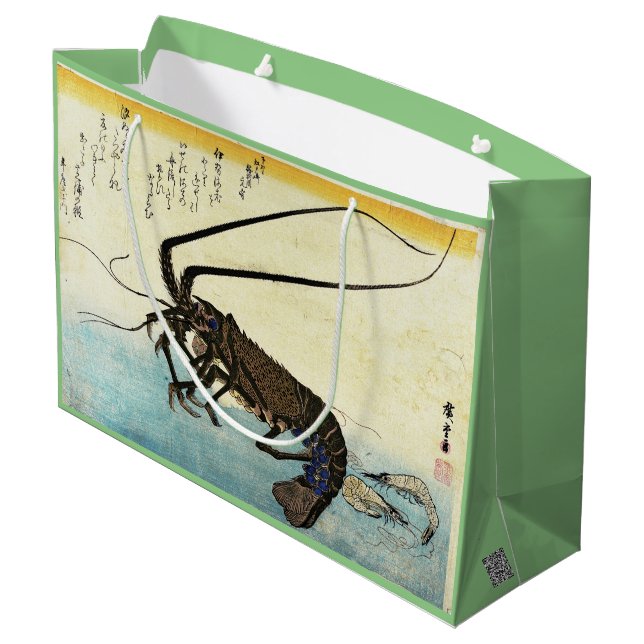 Iseebi & Ebi - Kräftor (Spiny Lobster) och räka (Baksidan Vinklad)