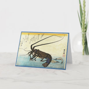 Iseebi & Ebi - Kräftor (Spiny Lobster) och räka Kort
