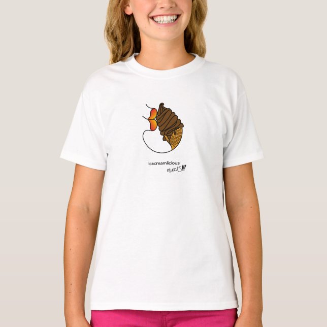 isekreamilt muackS Chocolate T Shirt (Framsida)