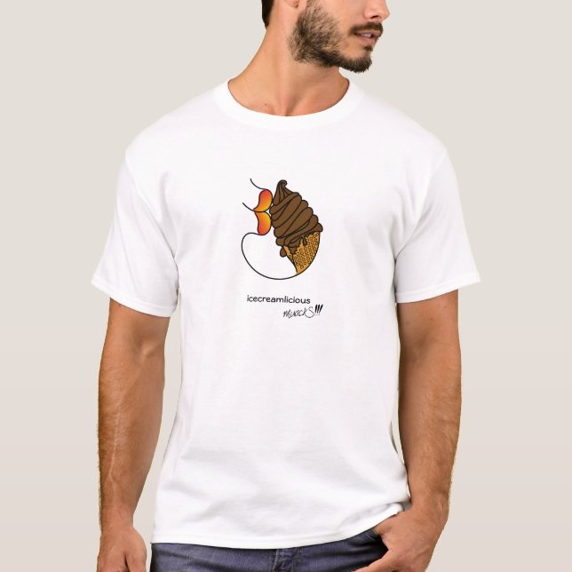 isekreamilt muackS Chocolate T Shirt (Framsida)