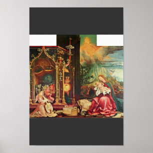 Isenheim Altarbit tidigare HuvudAltarbit O Poster