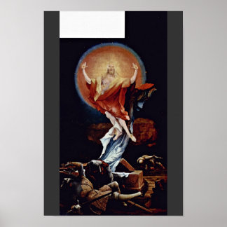Isenheim tidigare Altar Altar i Antonine Isenhe Poster