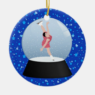 Isets Skater - SRF Julgransprydnad Keramik