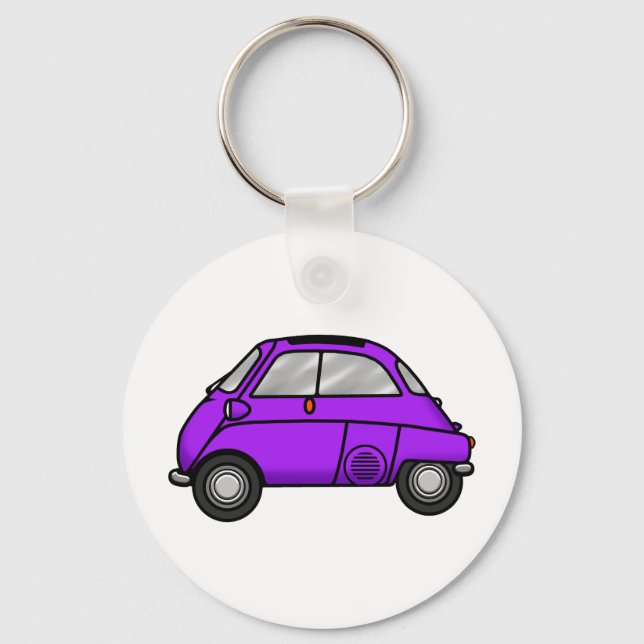isetta lila nyckelring (Framsida)