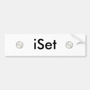 iSetvolleybollbildekal Bildekal