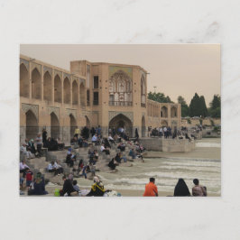 Isfahan Bridge, Iran Vykort